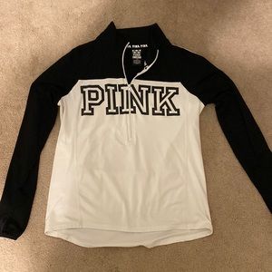 VS PINK quarter zip long sleeve